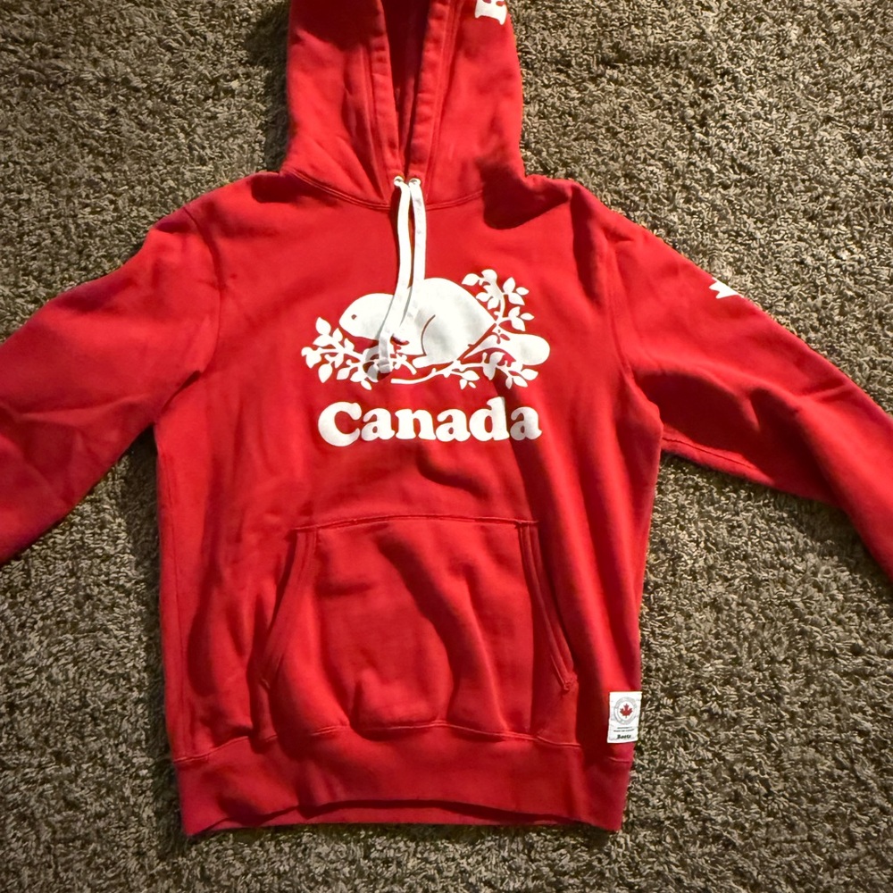 Roots Red Canada Sweater